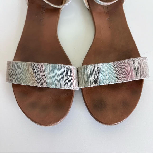 A.Soliani Women’s Multi-Color Leather Sandals - Picture 2 of 10